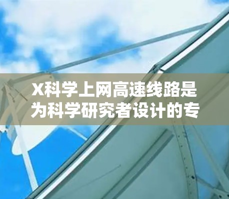 X科学上网高速线路是为科学研究者设计的专门网络服务，旨在提供高性能的数据传输和计算支持。以下是对该服务的详细分析