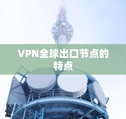 VPN全球出口节点的特点