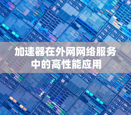 加速器在外网网络服务中的高性能应用