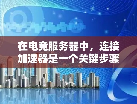 在电竞服务器中，连接加速器是一个关键步骤，以确保网络性能。以下是详细的步骤指南，帮助您顺利配置和连接加速器