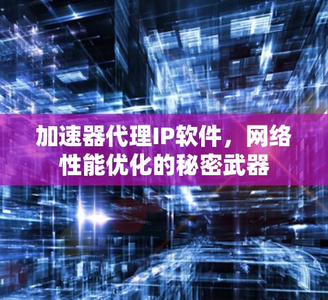 加速器代理IP软件，网络性能优化的秘密武器