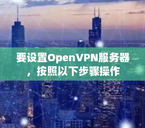 要设置OpenVPN服务器，按照以下步骤操作