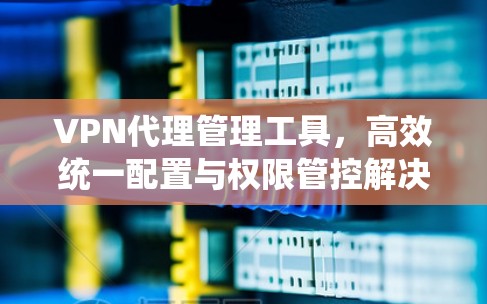 VPN代理管理工具,高效统一配置与权限管控解决方案 VPN代理管理工具,高效统一配置与权限管控解决方案