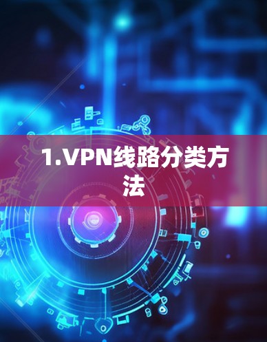 1.VPN线路分类方法
