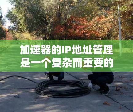 加速器的IP地址管理是一个复杂而重要的任务,涵盖多个方面来确保网络的高效、安全和可靠运行。以下是对加速器IP地址管理的详细总结 加速器的IP地址管理是一个复杂而重要的任务,涵盖多个方面来确保网络的高效、安全和可靠运行。以下是对加速器IP地址管理的详细总结