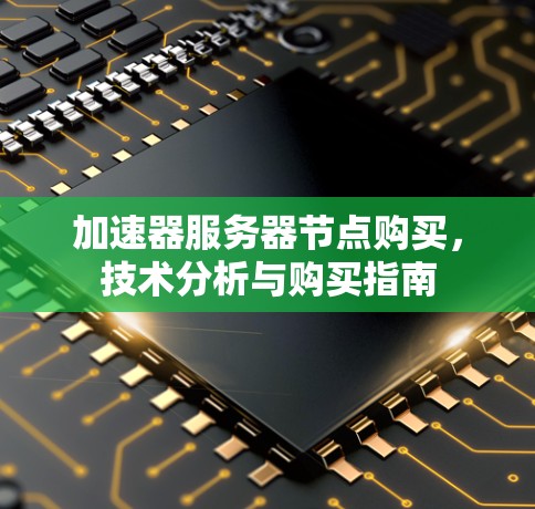 加速器服务器节点购买，技术分析与购买指南