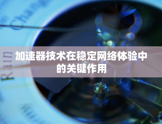 加速器技术在稳定网络体验中的关键作用