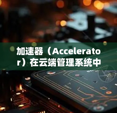 加速器（Accelerator）在云端管理系统中的应用通常涉及以下几个方面
