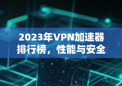 2023年VPN加速器排行榜,性能与安全性全解析 2023年VPN加速器排行榜,性能与安全性全解析