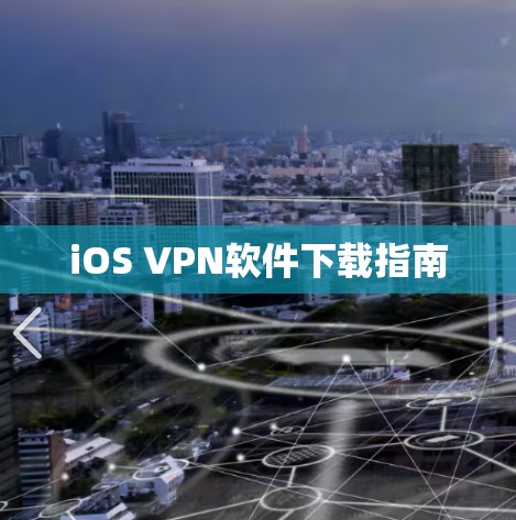 iOS VPN软件下载指南