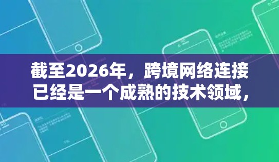 截至2026年，跨境网络连接已经是一个成熟的技术领域，涉及广泛的应用场景，包括企业、政府、教育机构、科研机构等。以下是一些可能的跨境网络连接方案，基于当前技术趋势和未来发展方向