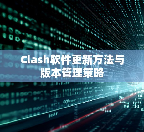 Clash软件更新方法与版本管理策略