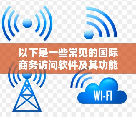 以下是一些常见的国际商务访问软件及其功能